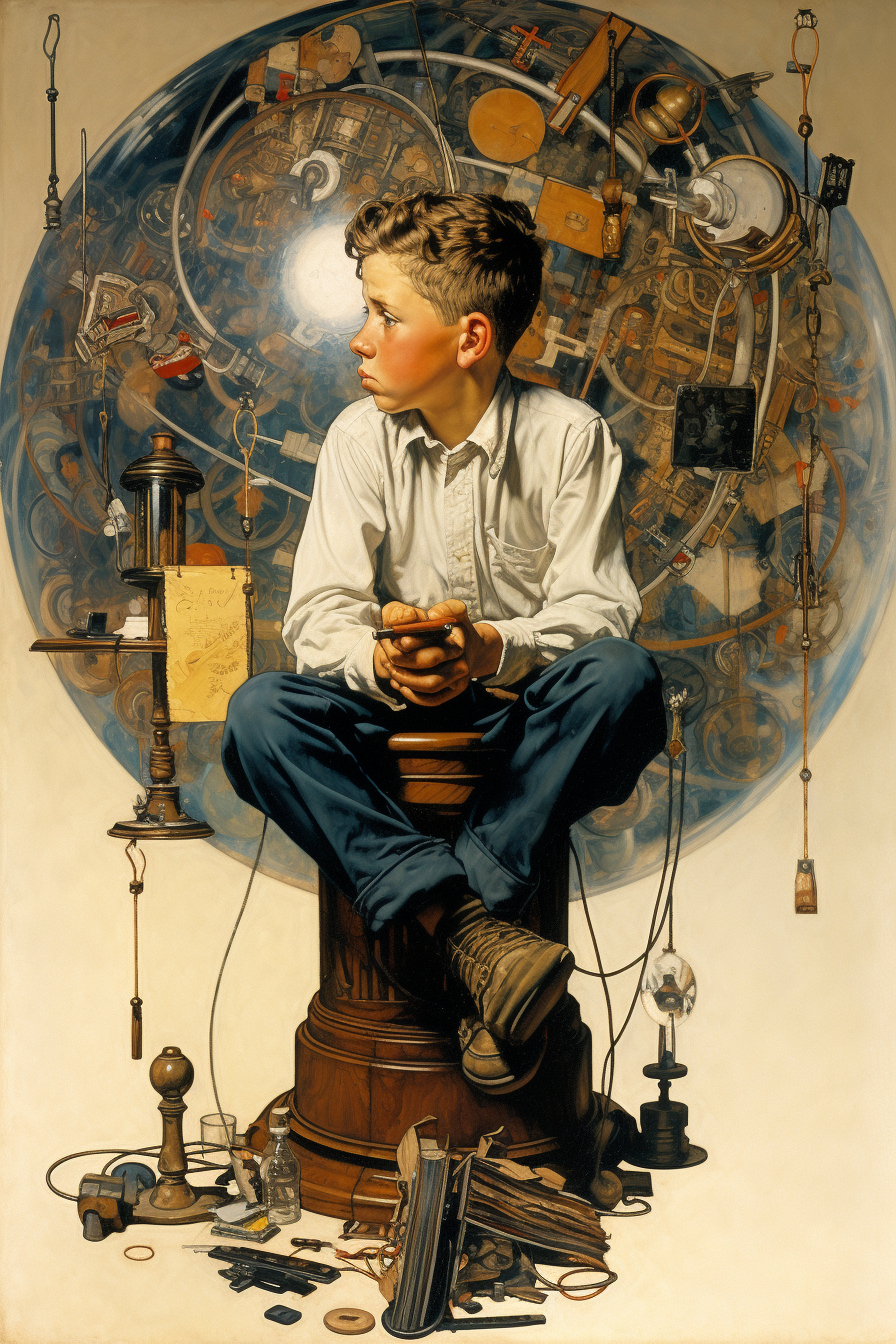 1930 vintage poster norman rockwell
