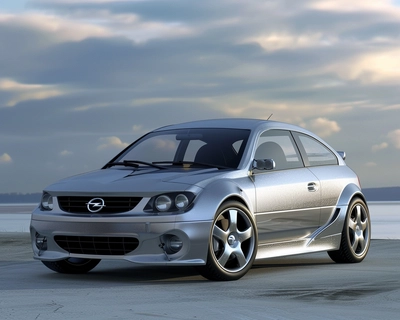 Create a 2001 model Opel Astra g image