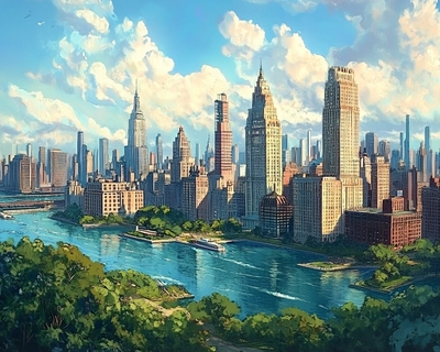 New York city landscape 