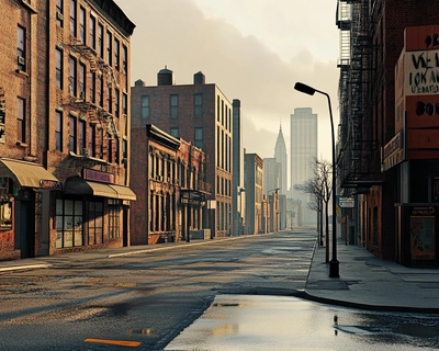 make a realistic urban landscape