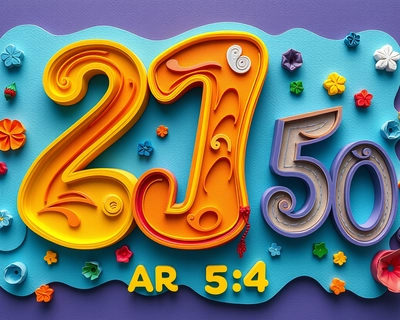 un rompecabezas de la escritura de los números del 21 al 50 en ingles, cartoon style illustration, vibrant colors, fun and playful, clean bold lines, animated movie quality, highly detailed, rich textures, intricate details, paper craft art, layered paper cutout style, 3D paper sculpture, colorful origami inspired, handmade texture, highly detailed, rich textures, intricate details