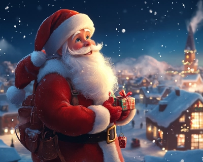 Can you create a christmas themed puzzle for kids
