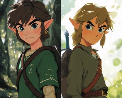 Disney and Harry Potter and the legend of Zelda