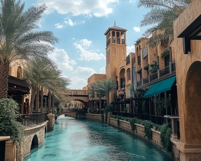 A picture of Dubai at daytime