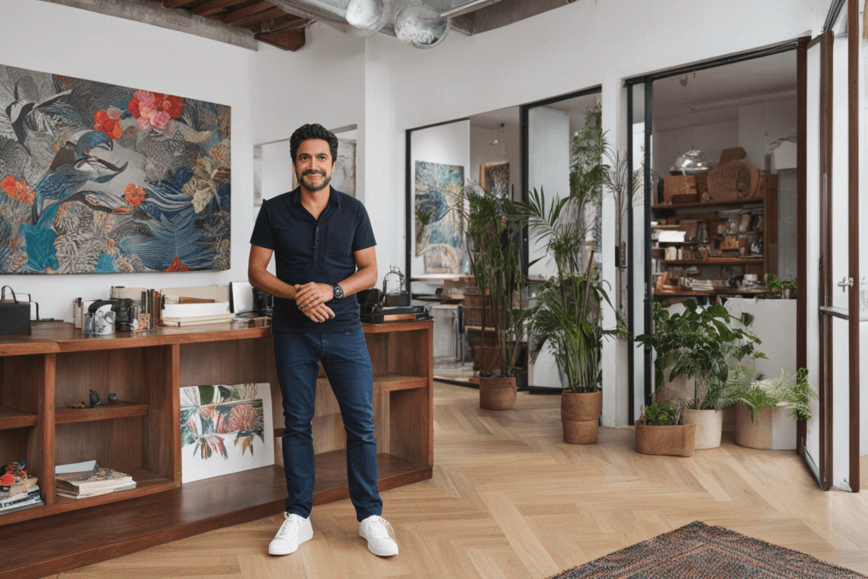 a picture of the artist Pau Morales