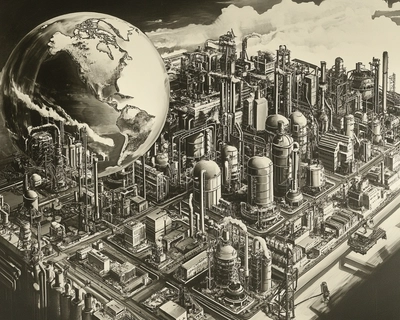 Rebuilding the world economy and internal linking production across country (jigsawpuzzle )postwar economy 