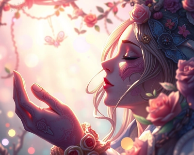 love, digital art, trending on artstation, highly detailed digital illustration, vibrant colors, soft diffused lighting, dreamy ethereal glow, highly detailed, rich textures, intricate details