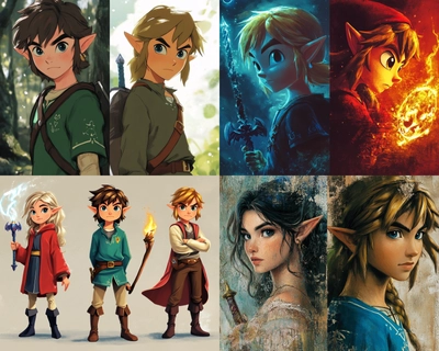 Disney and Harry Potter and the legend of Zelda