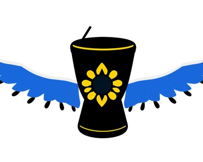 One single puzzle piece from wagggs Kusafiri drum logo
