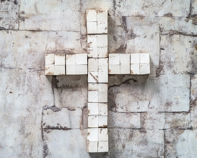 need a cross divided in 20 pieces