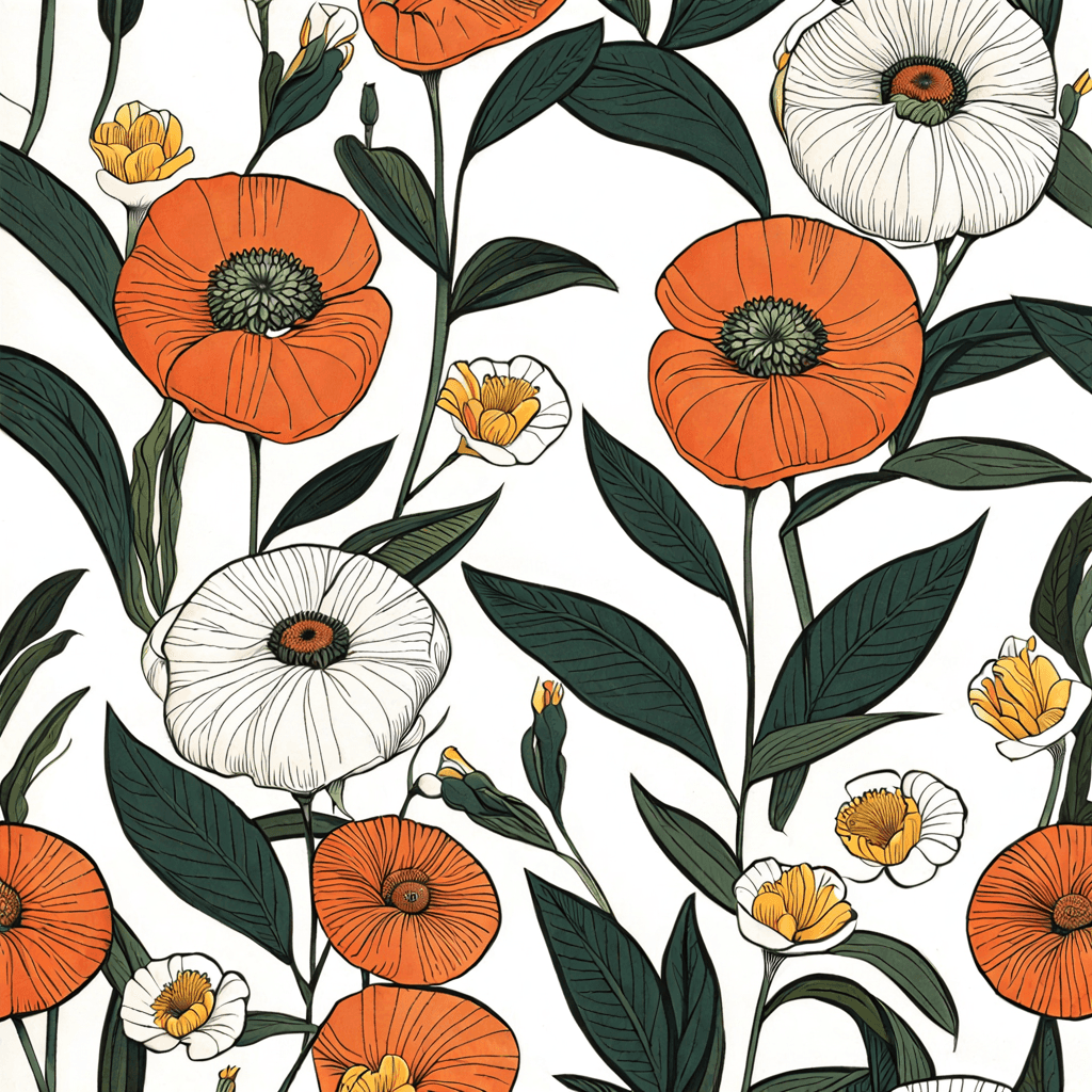 Picture  of single flowers