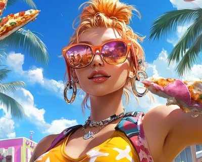 Pizza, Fortnite, Chicken Wings, Miami
