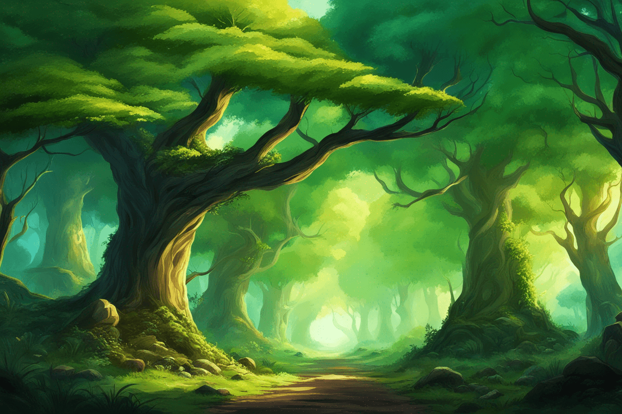 forest landscape fantasy 