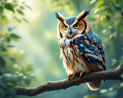 a detailed animal portrait, watercolor painting style, soft flowing colors, delicate brushstrokes, artistic watercolor technique, natural daylight, clear and balanced lighting, soft pastel color palette, gentle muted tones, highly detailed, rich textures, intricate details