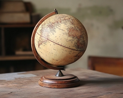 pangea era globe jigsaw puzzle sphere
