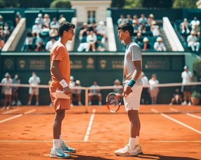 “La nuova era del tennis si svela sulla terra rossa: Alcaraz vs Sinner al Roland Garros. Chi dominerà il campo in questa epica sfida tra le giovani promesse