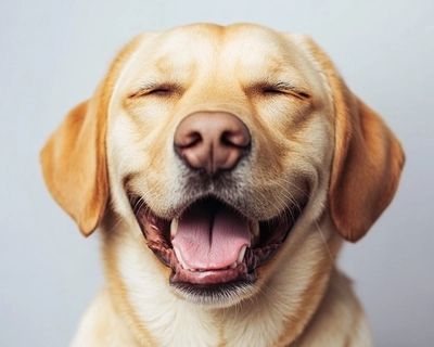 A picture of a dog