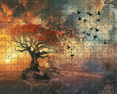 I would like to create an engaging puzzle featuring Natrieo images to encourage our employees to participate in our company contest. The goal is to design an attractive puzzle that will captivate their interest and inspire them to join the competition.