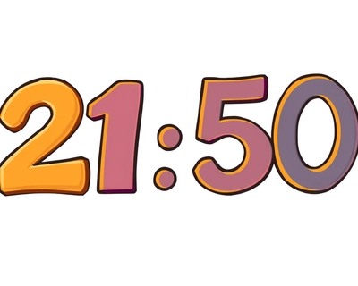 un rompecabezas de la escritura de los números del 21 al 50 en ingles, cartoon style illustration, vibrant colors, fun and playful, clean bold lines, animated movie quality, highly detailed, rich textures, intricate details