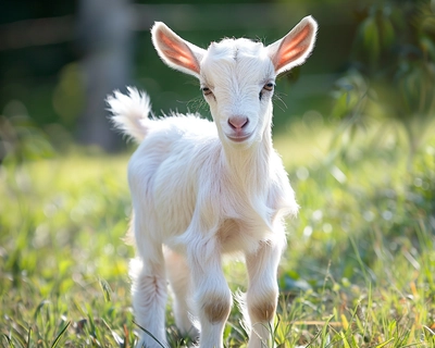 Jigsaw puzzle -  Theme baby goats