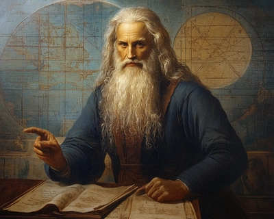 the painting of leonardo DaVinci, salvador mundi. 2000 pieces