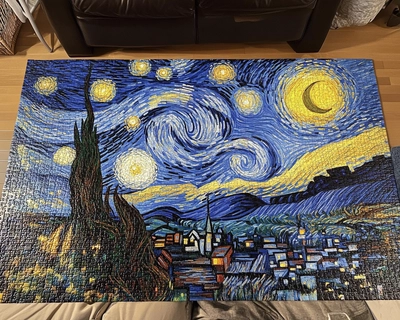 The starry night by Vincent Van Gogh 1000 piece 