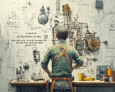 Question: "I am a job title that can be broken into two parts: one who solves and one who plans. What job am I?"

Answer:
"Engineer