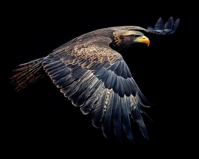 An Eagle flying