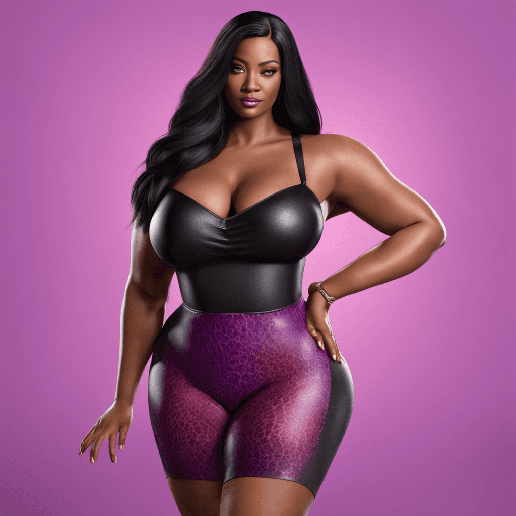 women plus size pretty lady, skin American , long black hair, freckles, red and purple tones on the name "Nana", text , 4d render, photo, realistic, 4k ready to print, 4d render.


