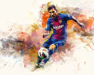 Messi football 
